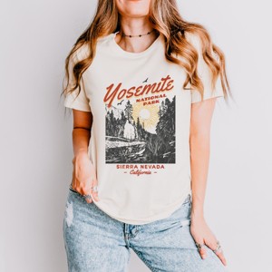 Simply Sage Market Yosemite National Park Sierra Nevada Short Sleeve Tee - 1 of 4