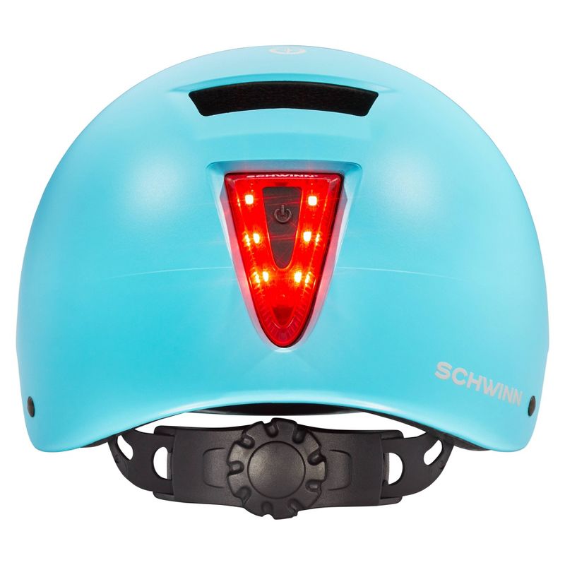 Schwinn Women&#39;s Radiant LED Bike Helmet - Matte Light Blue, 4 of 12