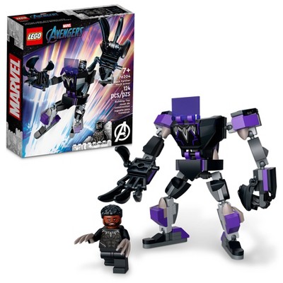 LEGO Super Heroes Marvel Spider-Man Black Panther Mech Armor 76204 Building Kit