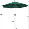 Yaheetech 9FT Outdoor Patio Umbrella with Crank and Push Button to Tilt - 3 of 4