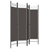 vidaXL 4-Panel Room Divider Anthracite 63"x70.9" - 3 of 4