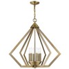 Livex Lighting Prism 6 - Light Chandelier in  Antique Brass - 4 of 4