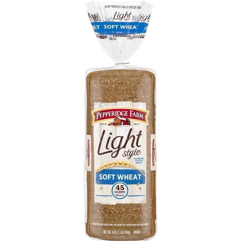 Pepperidge Farm Light Style Soft Wheat Bread - 16oz, 1 of 6