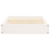 VidaXL Dog Bed White 20.3 in.x17.3 in.x3.5 in. Solid Wood Pine - 4 of 4
