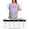 Maternity Tops Women’s Pregnancy Shirts Fall Textured Casual Crew Neck Pregnant Clothes S-2XL - 4 of 4