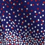 red white blue dot