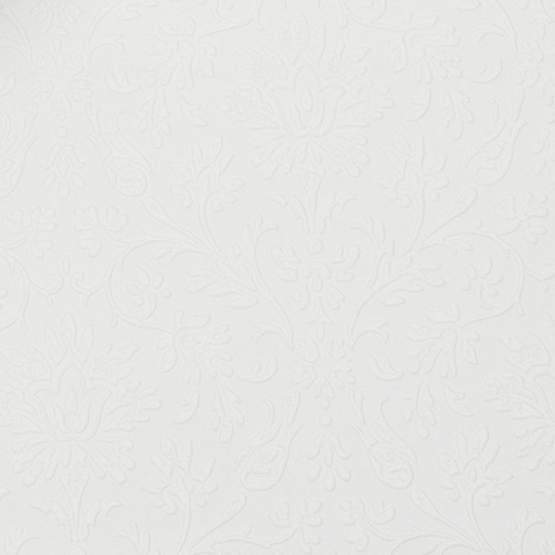 Laura Ashley Annecy Paintable White Wallpaper, 4 of 6