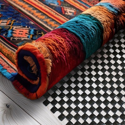 Nevlers Non-Slip Grip Pad for Rugs - Black
