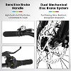 BestParts 20 Inch Kids Mountain Bike, 7-Speed Boys Girls Off-Road Bicycle, Front Suspension & Disc Brakes, for Trail & Street, Carbon Steel, Black - 2 of 4