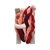 Storied Home Wool Felt Ribbon Garland, Pink and Red - 4 of 4