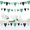 Big Dot of Happiness 30 Piece Green Graduation Party Pennant Triangle Banner - 2 of 4