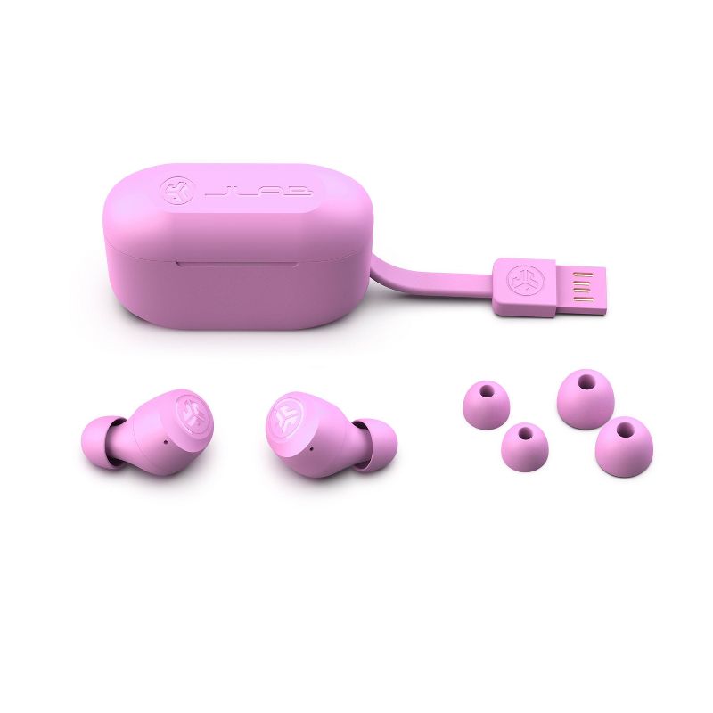 JLab Go Air POP True Wireless Bluetooth Earbuds - Pink, 5 of 13