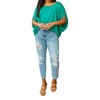 Women's Sign Top Blouse - White Birch - 2 of 3