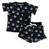T-Shirt & Shorts Set | Rock N' Skull | Charlie Lou Baby - 2 of 4