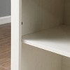 GlasFlength Utility Storage Cabinets Farmhouse Wine Storage Cabinet with Sliding Barn Door for Kitchen Living Room, White, 30.59"*15.35"*36.02" - 4 of 4
