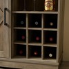 Vynxaria Wine Bar Cabinet for Liquor and Glasses, Farmhouse Coffee Bar, Cabinet with Wine Rack Barn Door Buffet Sideboard Cabinet - 3 of 4