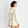 Women's Hooded Sweatshirt - Future Collective Cream - 2 of 3
