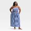 Women's Smocked Maxi A-Line Skirt - Universal Thread™ - 3 of 3