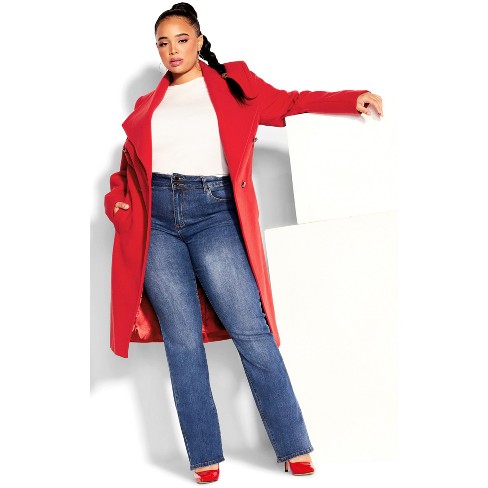 Target hot sale red coat