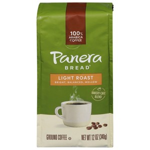 Panera Bread Coffee Light Roast Ground - Case of 6 - 12 oz - 1 of 1