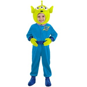 HalloweenCostumes.com Toddler Disney and Pixar Toy Story Alien Costume - 1 of 4