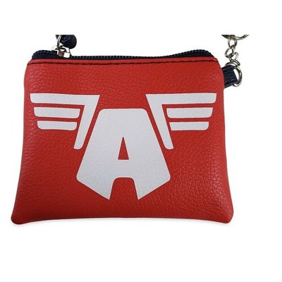 Fast Forward Marvel Captain America Bear 10 Inch Pleather Backpack w/ Coin Purse - image 3
