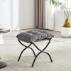 KTMBDW Lazy Chair with Ottoman, Modern Lounge Accent Chair with Armrests and a Side Pocket, Leisure Sofa Armchair with Footrest for Small Space - 4 of 4