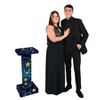 Beistle Starry Night 3-D Short Column Props, 33.75" x 14.25", (4/Box) Multicolored - 2 of 4