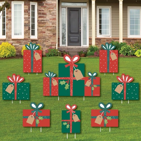 Big Dot Of Happiness Happy Holiday Presents - Yard Sign And Outdoor ...