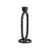 Oval Ring Taper Candle Holder - Contemporary Abstract Metal Candle Display for Home or Office Decor - Wedding Event Candle Decor - 2 of 4