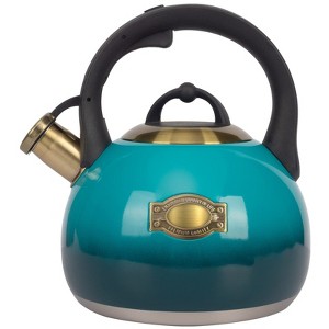 Itopfox Stainless Steel Whistling Tea Kettle for Stovetop, 3.1 Quart Teapot with Heat Proof Handle, Food Grade Safe for Gas Electric Induction - 1 of 4
