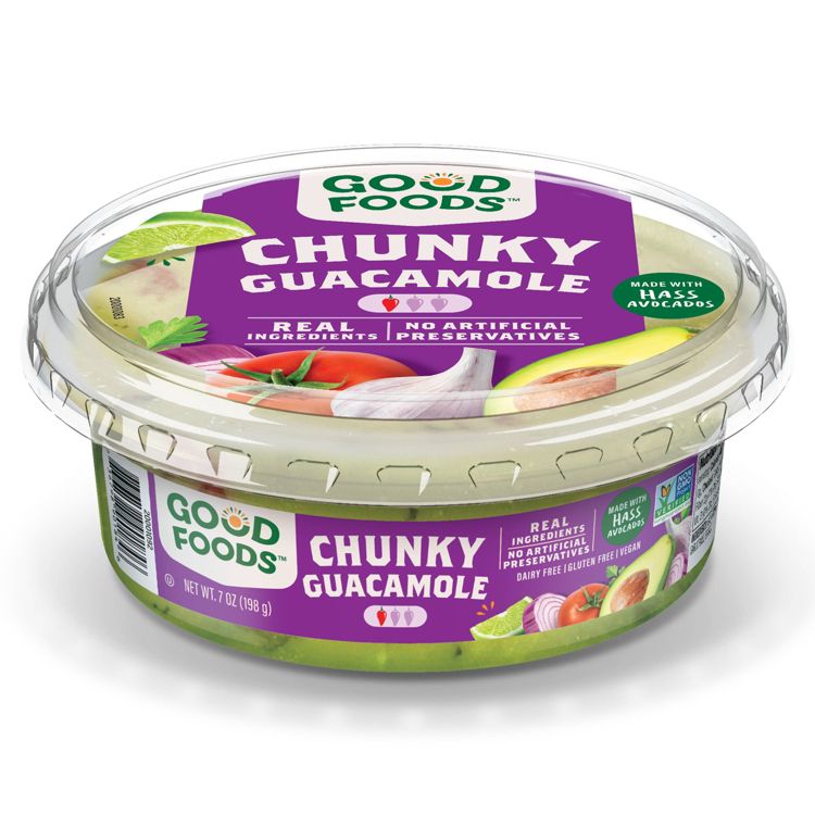 Good Foods Chunky Traditional Guacamole - 7oz, 5 of 9