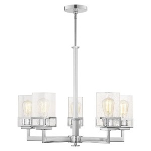 Livex Lighting Harding 5 - Light Chandelier in  Polished Chrome - 1 of 4