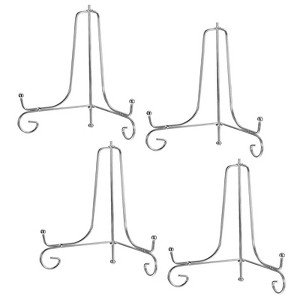 Unique Bargains Iron Adjustable Retro Picture Frame Decorative Holder Stands 4 Pcs - 1 of 4
