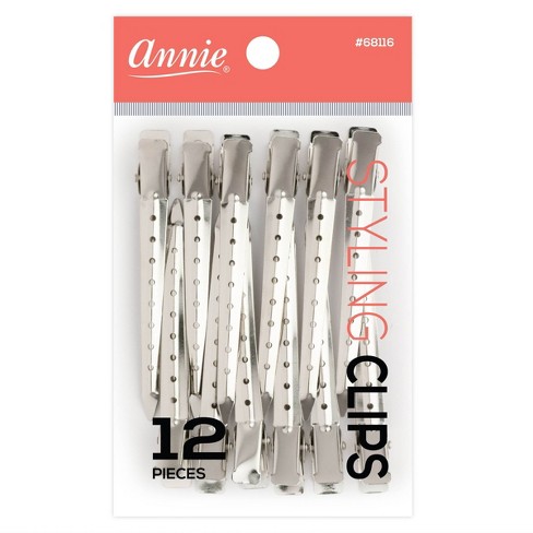 Annie International Metal Styling Hair Clips - 12ct : Target