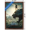 Trends International Marvel Cinematic Universe - Black Panther - Panther Monument One Sheet Framed Wall Poster Prints - 3 of 4