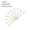 Unique Bargains DIY Craft Necklaces Bracelets Earrings Jewelry Making Iron 21 Gauge Eye Pins 200 Pcs - 4 of 4