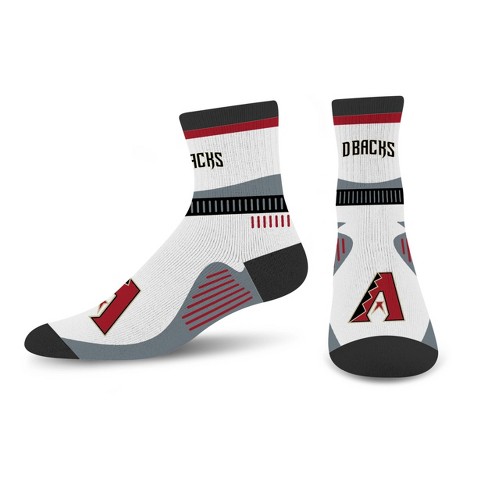 MLB Arizona Diamondbacks Large Quarter Socks - image 1 of 4