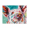 Trademark Fine Art -Carolee Vitaletti 'Piggy I' Canvas Art - 2 of 4