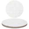 Infinite Curiosity 12 Pack Circle Blank White Jigsaw Puzzles for Crafts, DIY, 12.5 In - 4 of 4