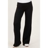 Pinkblush Black Brushed Knit Flare Leg Maternity Pants - 3 of 4