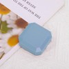 Unique Bargains Retro Square Contact Lens Case Blue 1 Set - 4 of 4