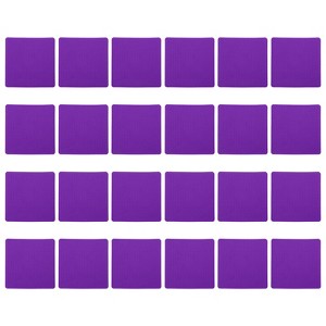Unique Bargains Waterproof Nylon Classroom Decoration Square Carpet Spot 24 Pcs - 1 of 3