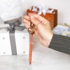 Pavilion Gift Company - Orange Wristlet - Soft Gemmed Phone Wrist Strap - Cell Phone Accessories - 4 of 4