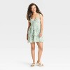 Women's Knit Chiffon Tiered Ruffle Sleeve Mini A-Line Dress - Wild Fable™ - 3 of 3