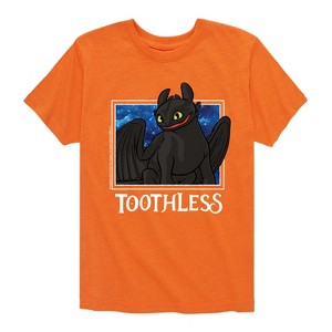 Boys' - How to Train Your Dragon - Toothless Stars Short Sleeve Graphic T-Shirt - 1 of 3