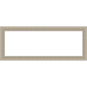 Amanti Art Mezzo Silver Framed Magnetic Dry Erase Board - 1 of 4