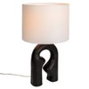 Storied Home Modern Abstract Sculptural Table Lamp with Drum Shade - image 2 of 4