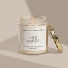 Sweet Water Decor Salt and Sea 9oz Clear Jar Soy Candle - 3 of 4
