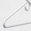 18pk Plastic Hangers Black - Room Essentials™ : Target